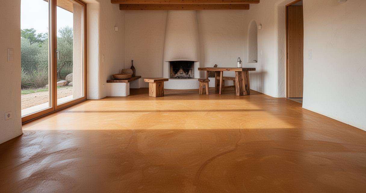 Beton de terre pour le sol ou dalle de terre crue : les innovations qui transforment la construction durable