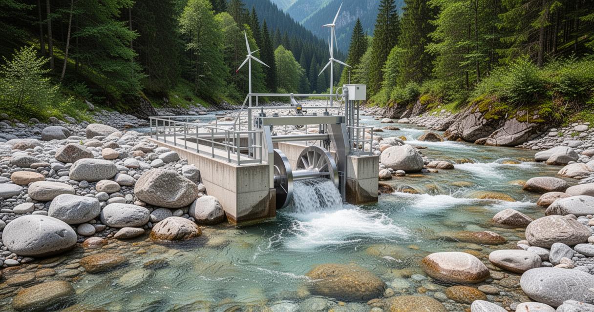 Comment installer une turbine hydroélectrique sur une rivière : solutions de financement pour votre centrale