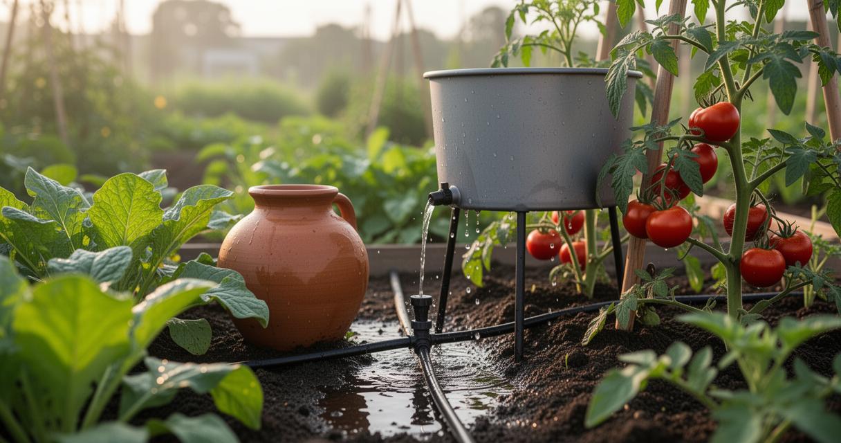 Tout sur le système d&rsquo;arrosage goutte à goutte sans pression : installation et sélection des végétaux adaptés